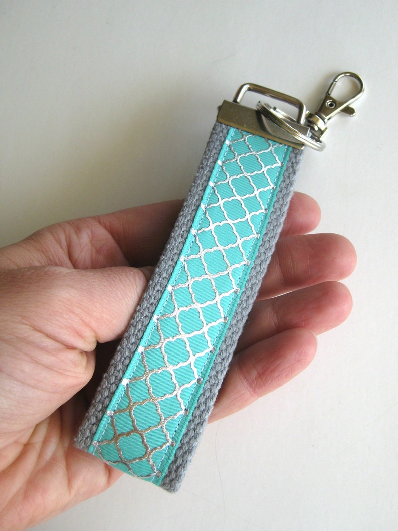Key Fob Keychain >> Key Fob Keychain Wristlet Mint And Silver Quatrefoil Key Fob Etsy Key Fob Keychain >> Key Fob Keychain Wristlet Mint And Silver Quatrefoil Key Fob Etsy