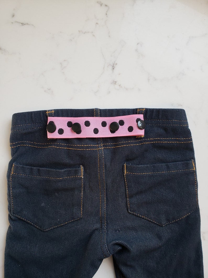 Toddler Girl Belt Girls Black Pink Belt Kids Elastic BELT Etsy