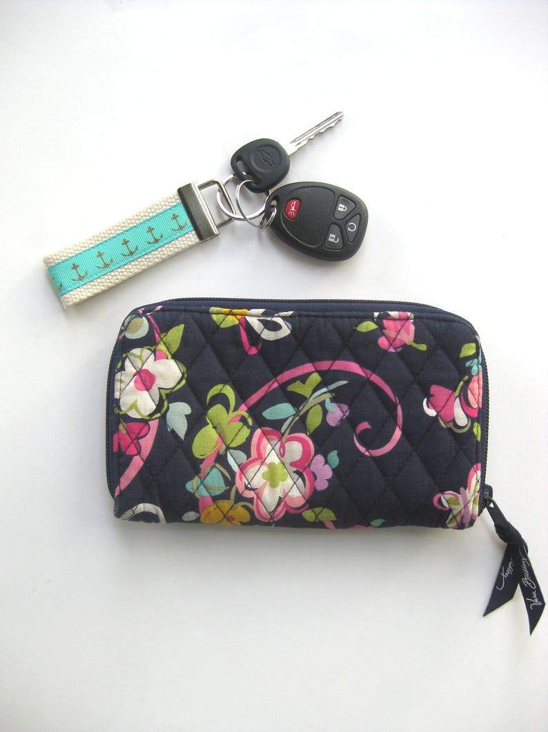 Womens KEY FOB Anchor Key Chain Gold Keychain Holder Etsy