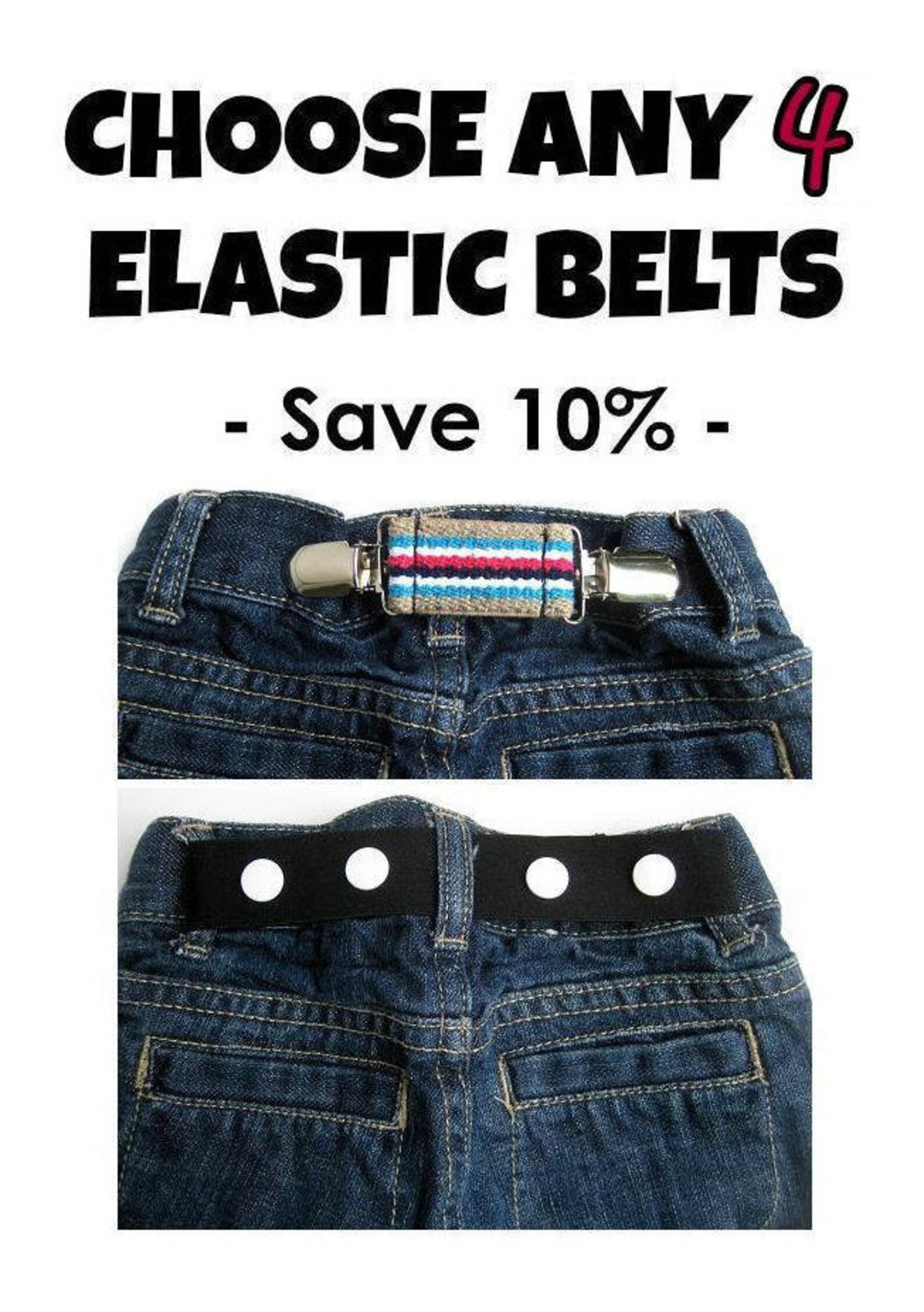 Toddler Belt for Boys and Girls Elastic Snap Belt for Kids Etsy