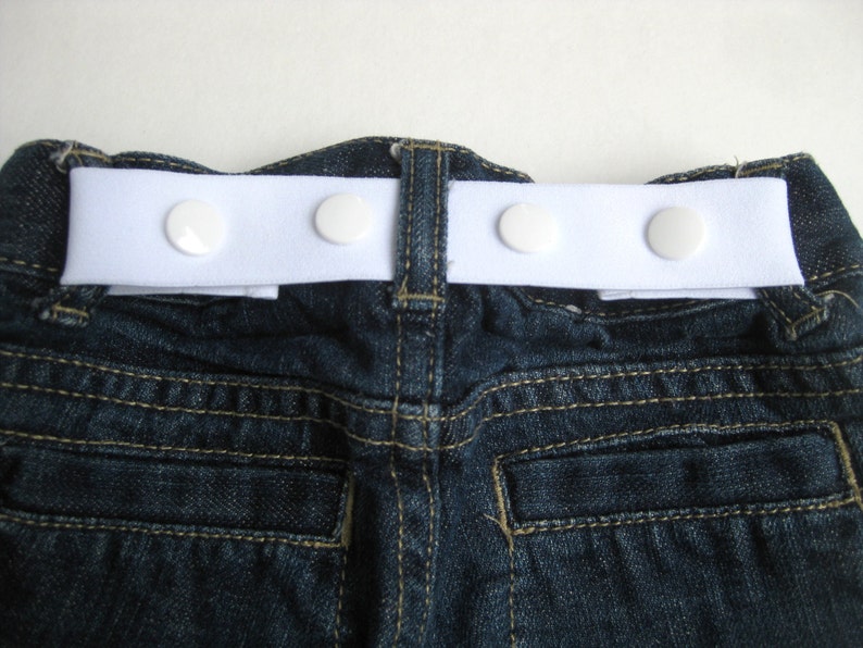 White Toddler Belt Kids Belt Elastic SNAP BELT Baby Belt Etsy