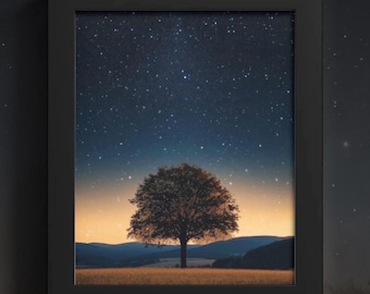 Starry Night - Framed Photo