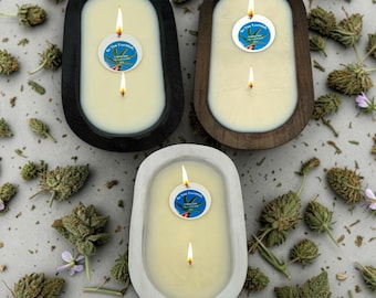 Canna Zen Dough Bowl Candle