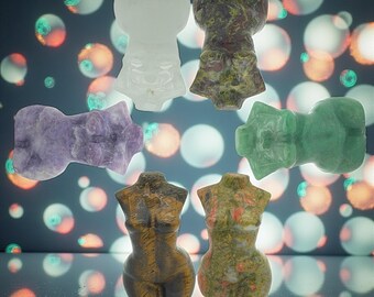 Crystal Female Body Figurines