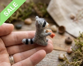 Prezent dla niej w kształcie szopa, ręcznie robiony, miniaturowy topper na tort w kształcie zwierzęcia, prezent dla miłośników szopów