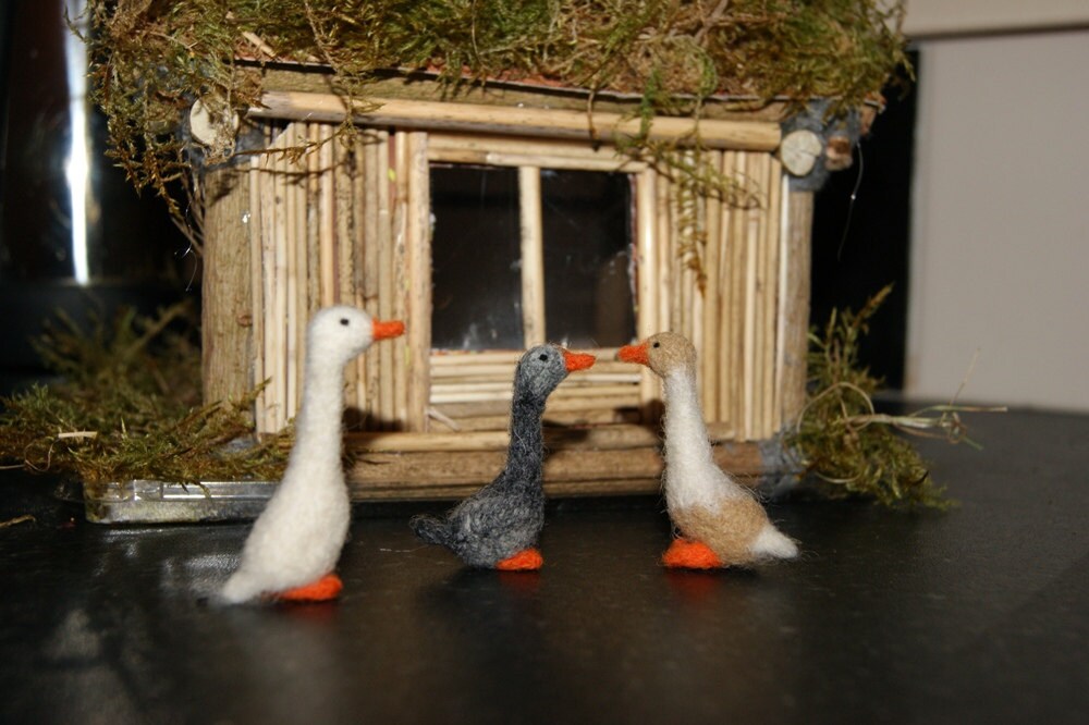 Duck & Ducklings Needle Felting Craft Kit - Knit Knot & Natter