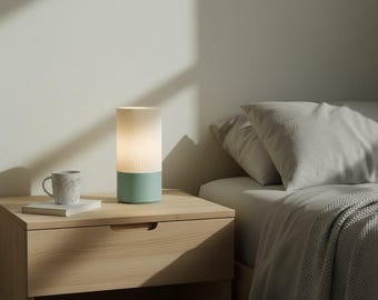 Minimalist Table Lamp, Modern Elegant Ambient Light for Desk and Nightstand
