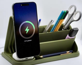 Modular Desk Organizer, Minimalist Storage Organizer for Office and Desk Setup