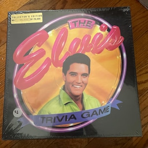 Elvis Trivia Game - Collector&#39;s Edition # / 25.000, versiegelt neu, seltenes Elvis Presley Sammlergeschenk