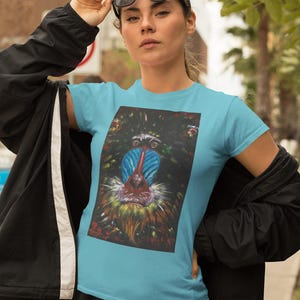 Baboon Shirt, Animal Graphic Printed Shirt, Unisex Soft Cotton Shirt, Monkey Shirt, Short Sleeve Shirt, Baboon Lover Shirt