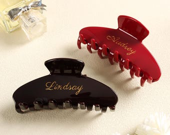 Spersonalizowana grawerowana spinka do włosów, spersonalizowana spinka do włosów, grawerowana spinka do włosów z imieniem, prezent dla druhny, spersonalizowane akcesoria do włosów, spersonalizowane logo