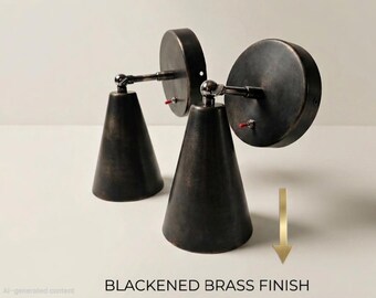 Brass Adjustable Wall Sconce, Mid Century Modern Wall Lamp, Swing Arm Bedside Light, Vintage Style Fixture