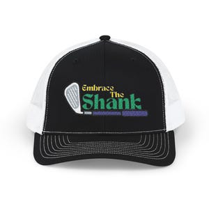Embrace The Shank Golf Hat: Funny Gift for Golf Lovers