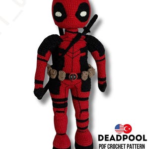 Virkmönster (eng,tur) Deadpool
