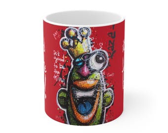 Ceramic mug designed by Kaza | Microwave and dishwasher safe