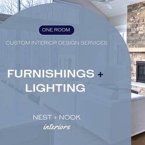 Custom Interior Design | Room Design | Home Design | E-Design Services | Design Mood Board | Online Virtual Interior Design
