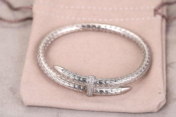 John Hardy Gold Bracelet, Vintage 5mm 18K Gold Bracelet, JH Classics Cuff Bracelet, unique diamond Bangles, Bracelet Gifts for her