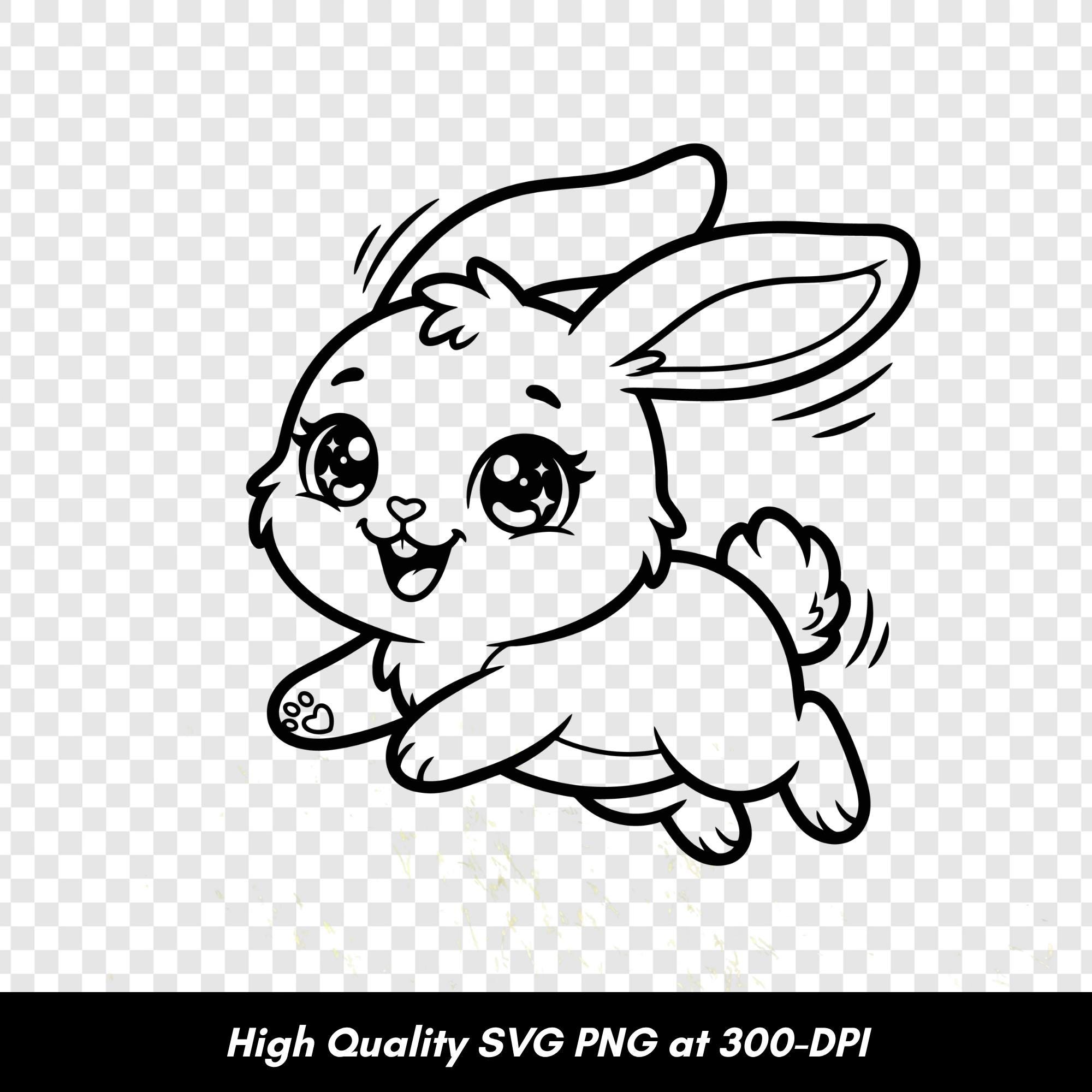 33 Cute Bunny SVG PNG Bundle – Baby Rabbit Clipart, Easter Bunny ...