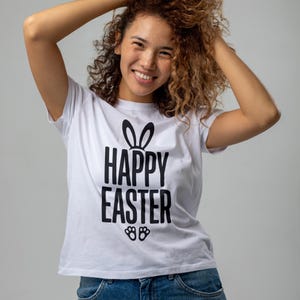 Happy Easter SVG PNG Design Bundle – Bunny Ears Easter Egg Cut Files ...