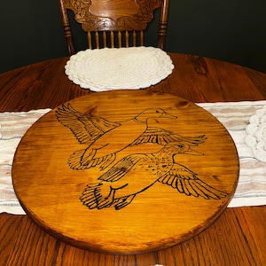 Hand painted Lazy Susan