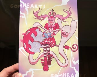 Ghost Princess Art Print - Etsy