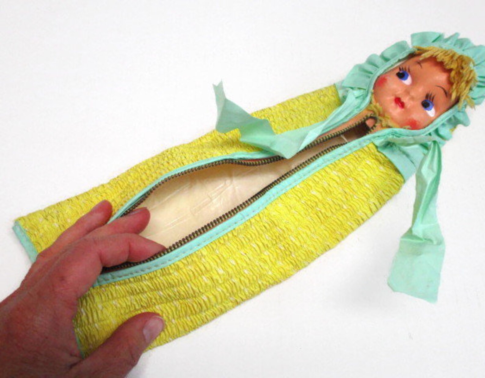 Rare Insulated Baby Bottle Carrier Kitsch Yellow Baby Bottle Etsy