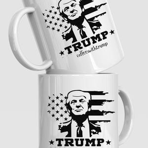 Trump Coffee Mug: Vivid Print, Durable Ceramic, 11oz/15oz