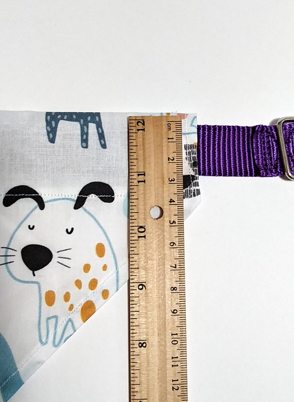 Over the Collar Dog Bandana Size Medium No Tie Bandana Pet Bib Etsy