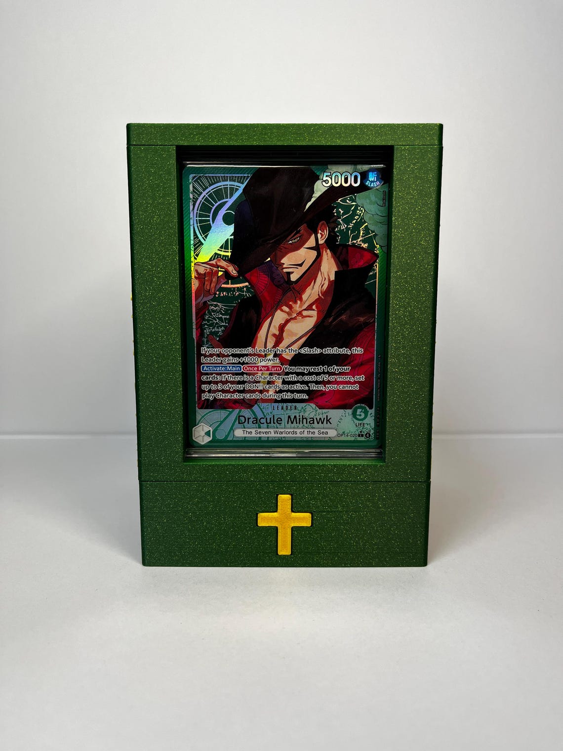 One Piece Deck Box | Mihawk Leader | OPTCG | 3D Printe…