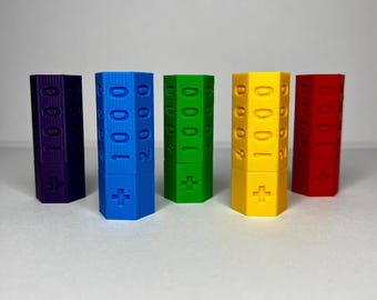 TCG Counter One Piece | 1000 - 6000 plus minus counter | 3D Printed | Magnetic Fidget Toy | Compatible with Dice Compartment