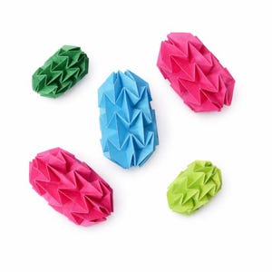 Easter Egg/Ball Origami | Traditional Hand-Folded Origami Flower | Handmade Paper Floral Decor | Eco-Friendly Gift | Ready to Ship