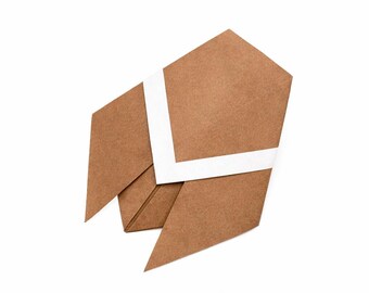 Cicada Origami | Traditional Handmade Origami Bird | Paper Decor Gift | Ready to Ship