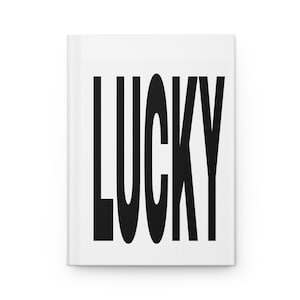 Lucky Hardcover Journal |Writing, Gifts, Journaling, School