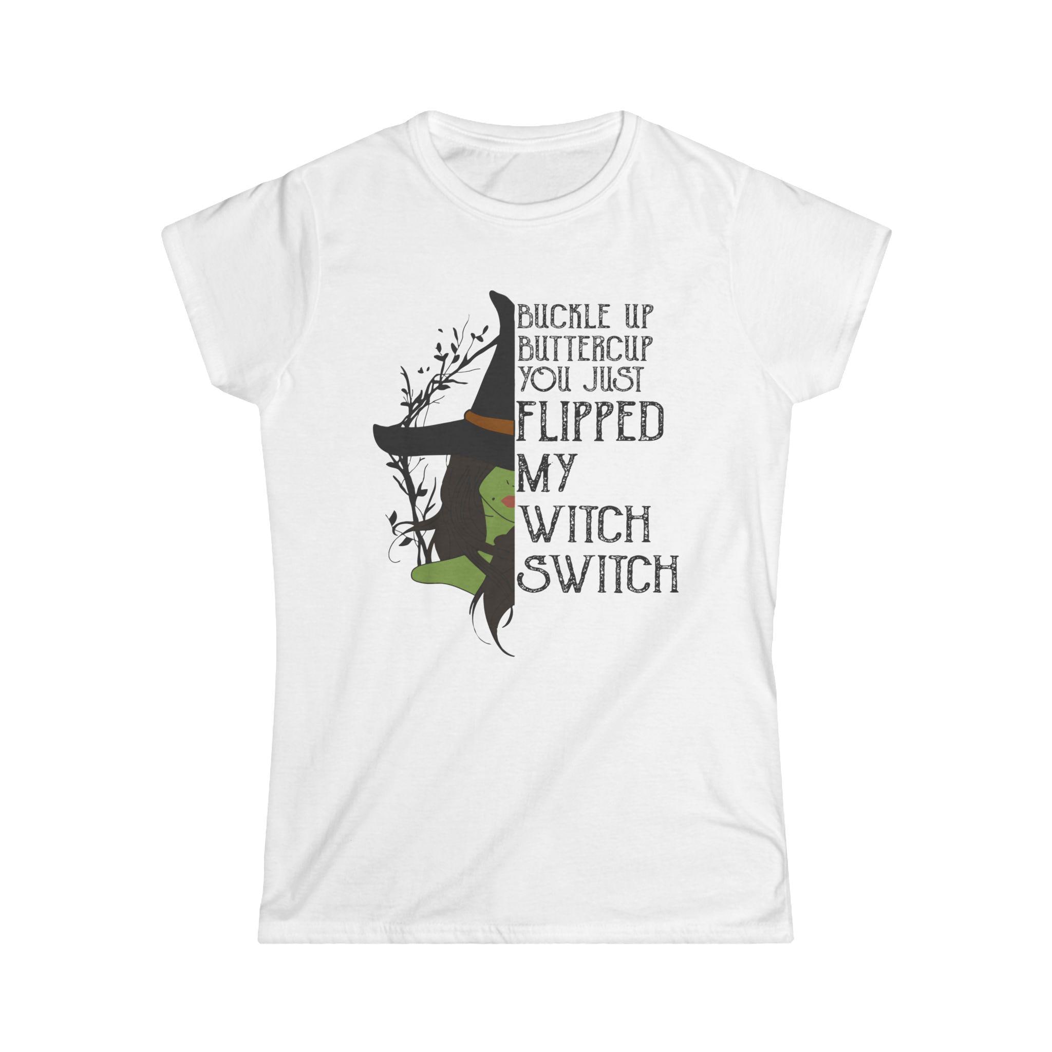 Witch Switch - Camiseta suave para mujer