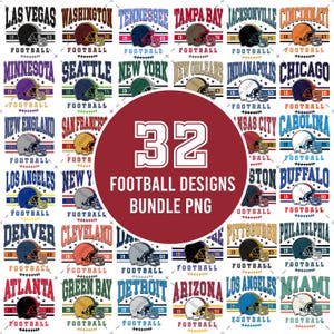 Vintage giant football bundle Png, football Png designs, Football Team Png, Personalized Football Team