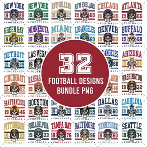Vintage giant football bundle Png, football Png designs, Football Team Png, Personalized Football Team