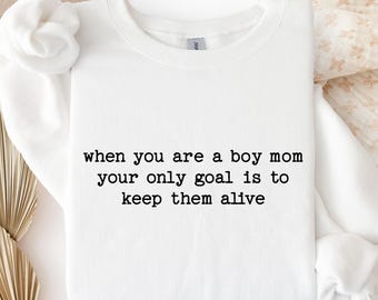 Sudadera divertida con humor infantil para madres - Regalo sarcástico para el Día de la Madre para mamás de niños.