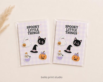 Pastel Halloween Sticker Pack: Spooky Little Things (Digital Download)