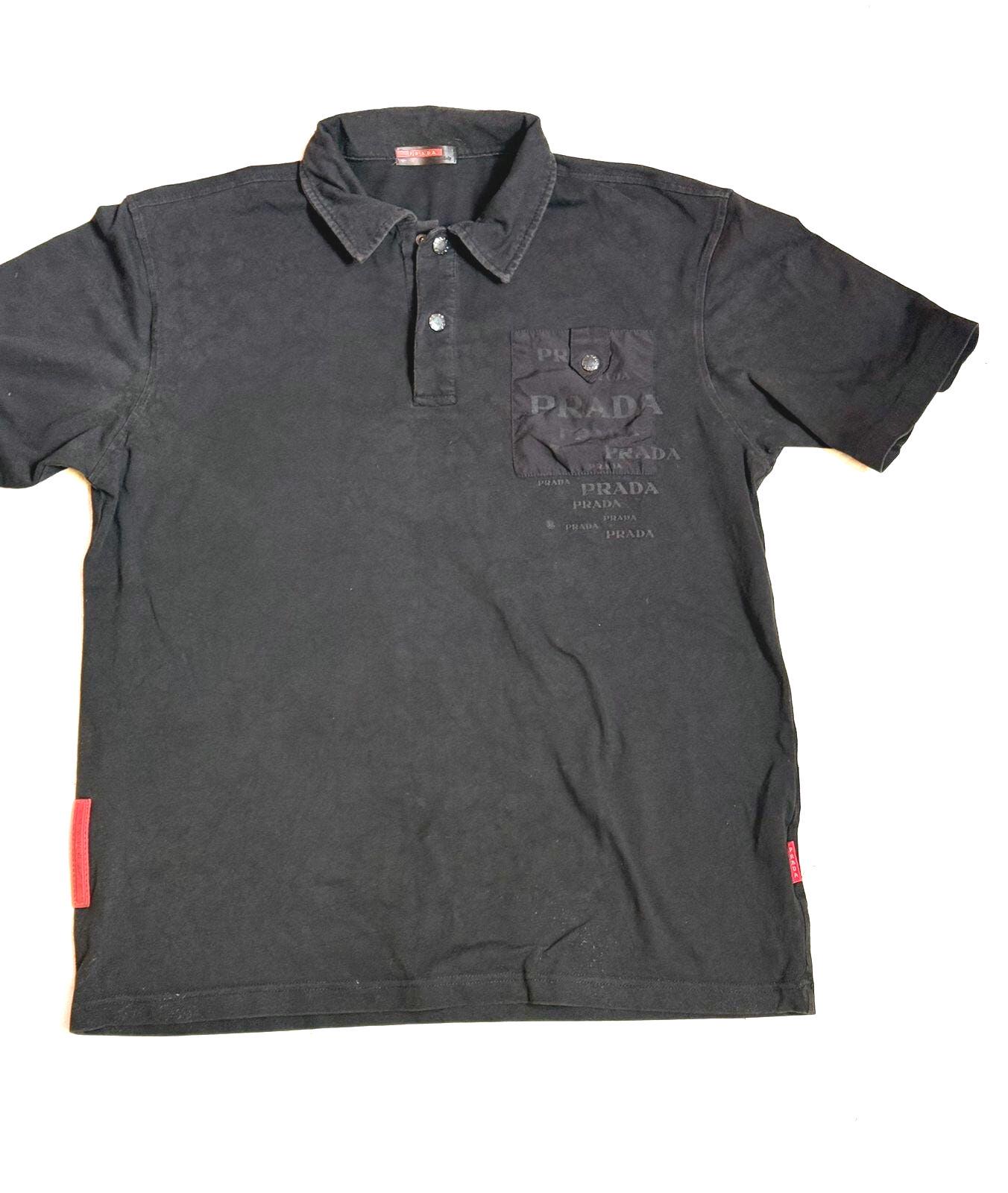 Prada Polo Shirt - Etsy