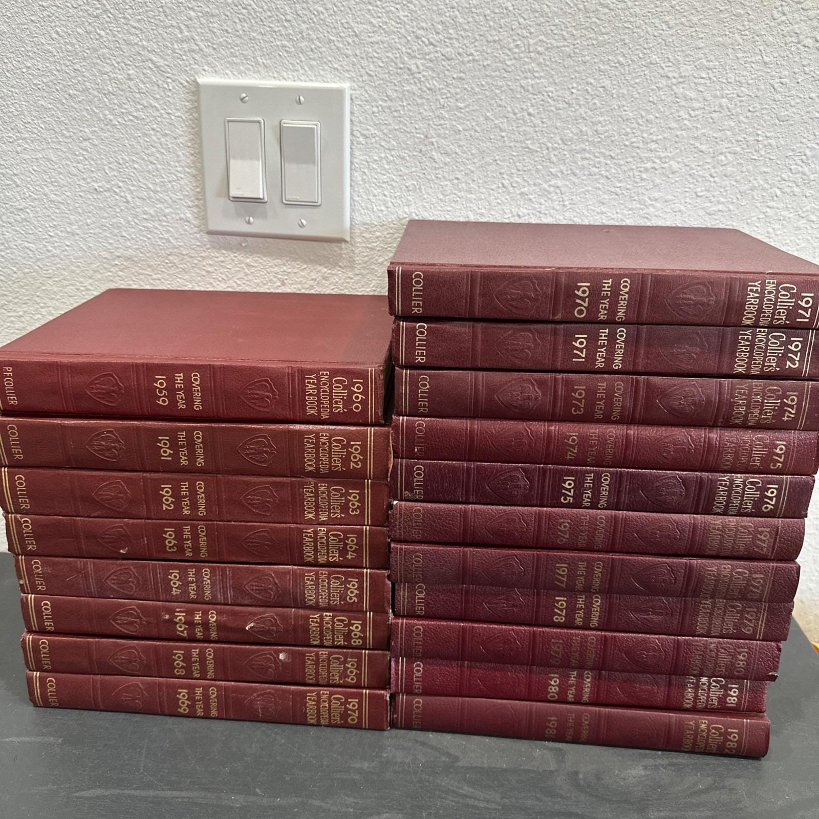 コリアーズエンサイクロペディア全24巻　おまけ付き Colliers Encyclopedia - Etsy