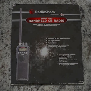 Talkie-walkie RadioShack CB 40 canaux - Météo Noaa TRC-241 NOS
