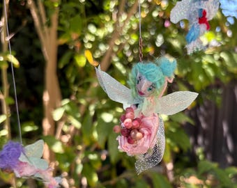 Whirling, spinning Fairy Mobile