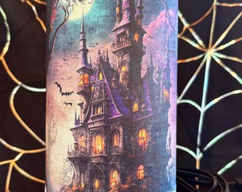 Moon Castle Haunted House Table Lamp