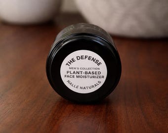 Hidratante facial vegetal para hombres / Cuidado de la piel hidratante natural