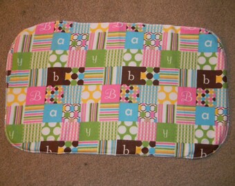 Multi Colored Baby Burp Cloth