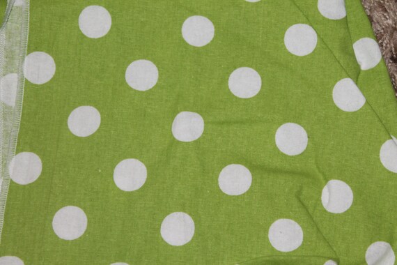 polka dot crib sheet