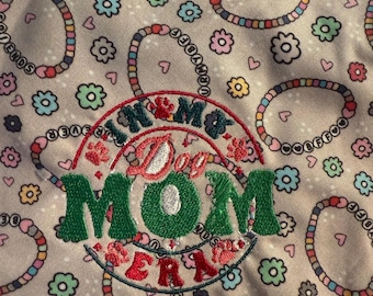 Pañuelo para perro/mascota inspirado en Taylor Swift, en la era de My Dog Moms, en beige, tallas XS-XL