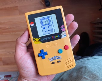  Limited Edition Pokemon Yellow Game Boy Color System : Video  Games