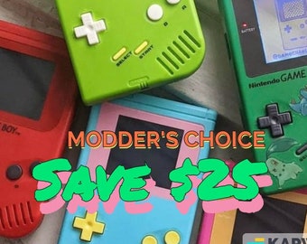 Modder's Choice! Save 25 dollars Discount Custom backlit Gameboy DMG