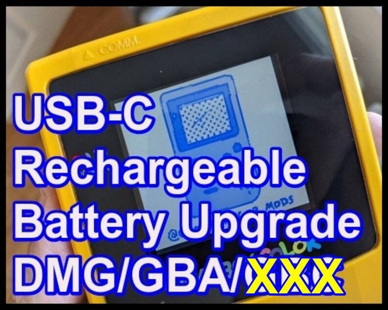gameboy dmg rechargeable battery mod gameboy dmg rechargeable battery mod